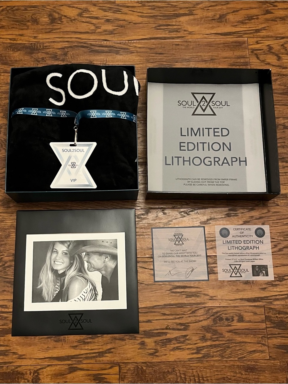 2017 SOUL2SOUL Limited Edition Lithograph & VIP Bundle Package